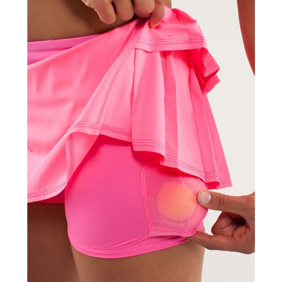lululemon pace setter pinkalicious women's skirt 6 - Picture 3 of 11